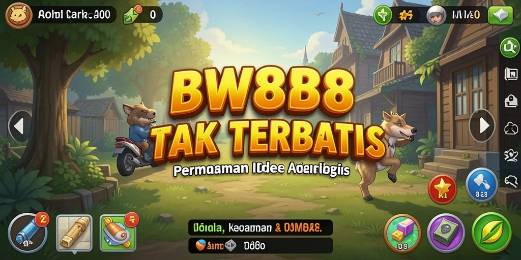 Screenshot BW888 menunjukkan karakter aktif dalam gameplay Idle yang mengasyikkan.