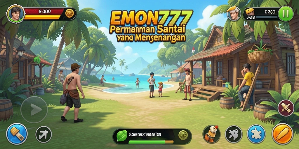 Tampilan gameplay EMON777 yang menawan dan seru