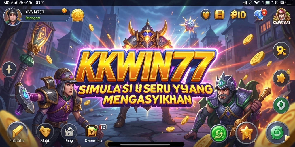 Tampilan gameplay KKWIN777 yang menegangkan dan interaktif.
