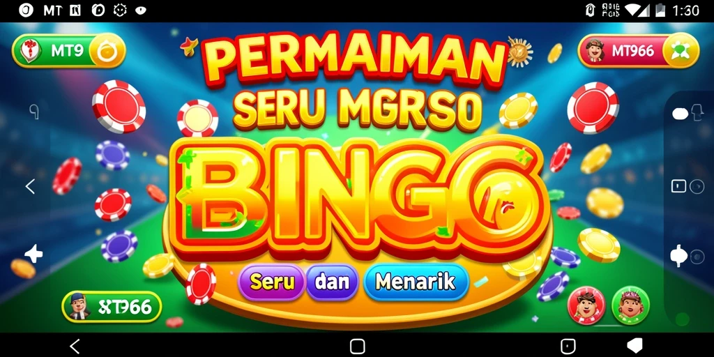 Tampilan gameplay menarik dari MT966 dengan elemen Bingo yang seru.