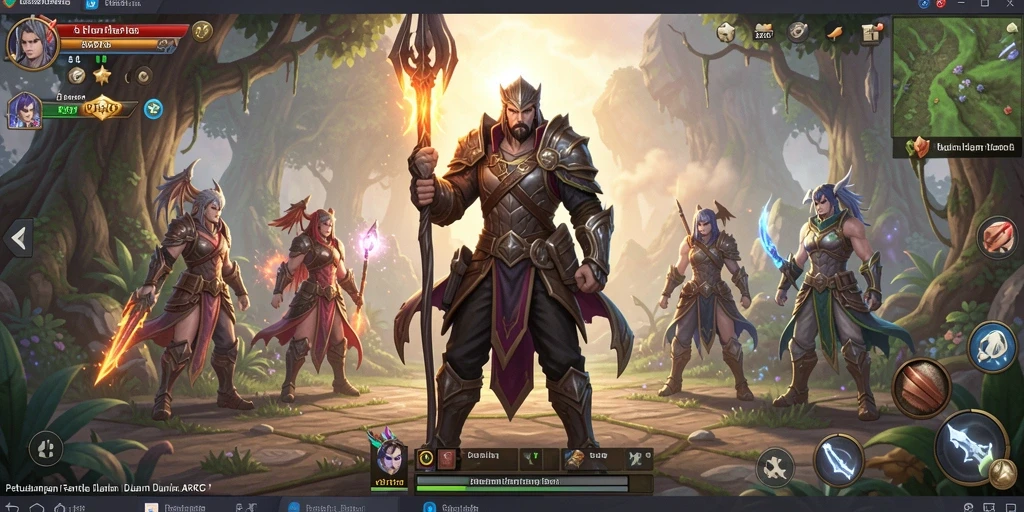Tampilan gameplay PP7 yang menarik dan penuh aksi ARPG.